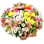 Яскравий букет квітів