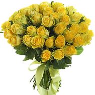 Букет из 51 желтой розы