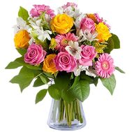 Яркий букет микс