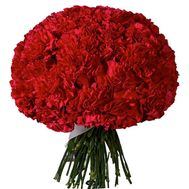 Большой букет гвоздик