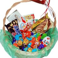 Sweets basket for a gift