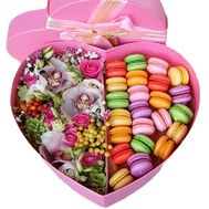 Best Flower box with macarons