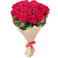25 красных роз