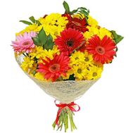 Теплий осінній букет