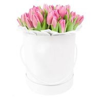 Нежные тюльпаны в коробке