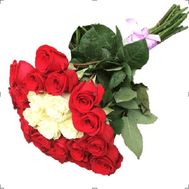 Красивый букет из импортных роз