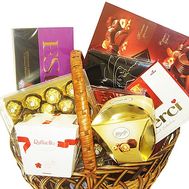 Large basket of sweets