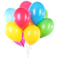 11 helium balloons