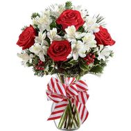 Букет подарок на Рождество