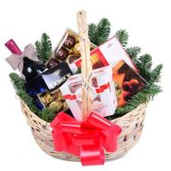 Basket of sweets for the New Year