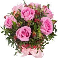 Нежная коробочка с цветами