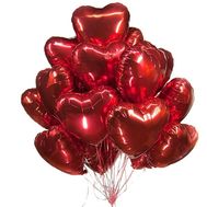 Облако из фольгированных шаров