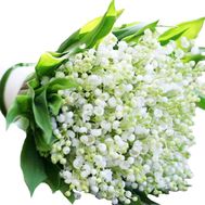 Huge bouquet of lilies of the valley Zaporizhzhia