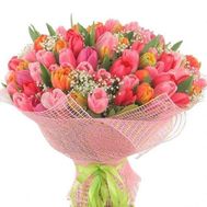 Букет из 101 тюльпана