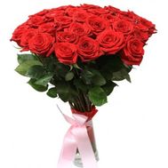 Букет из 33 красных роз