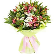 Bouquet of 25 alstromeries
