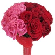 Букет цветов из 19 роз