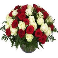Basket of 51 roses