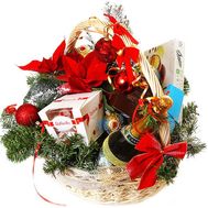 New Year gift basket