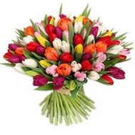 Букет из 101 тюльпана