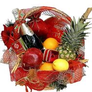 New Year gift basket