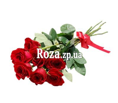 7 красных роз