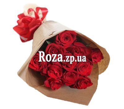 Bouquet of 11 red roses