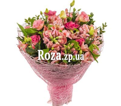 Букет з альстромерій і лізіантуса Букет з альстромерій і лізіантуса