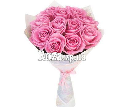 11 pink roses