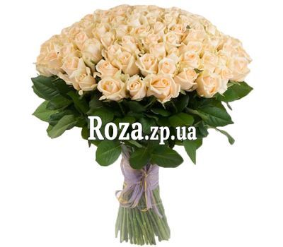 101 кремова троянда