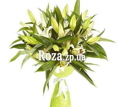 Букет белоснежных лилий Букет белоснежных лилий