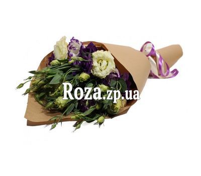 Bouquet eustom in paper Bouquet eustom in paper