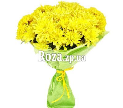 Букет из желтых хризантем Букет из желтых хризантем