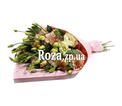 Эустомы в крафт бумаге Эустомы в крафт бумаге