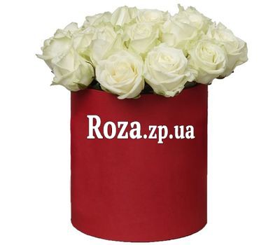 Классическая коробка с белыми розами Классическая коробка с белыми розами