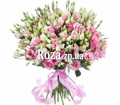 Нежный букет из 51 эустомы Нежный букет из 51 эустомы