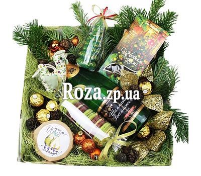 Подарункова коробка на Новий рік Подарункова коробка на Новий рік
