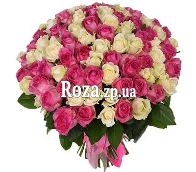 Шикарний букет з 101 троянди