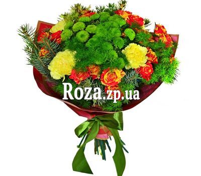 Яркий новогодний букет Яркий новогодний букет