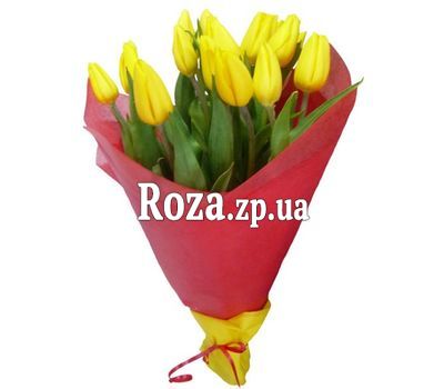 15 желтых тюльпанов 15 желтых тюльпанов
