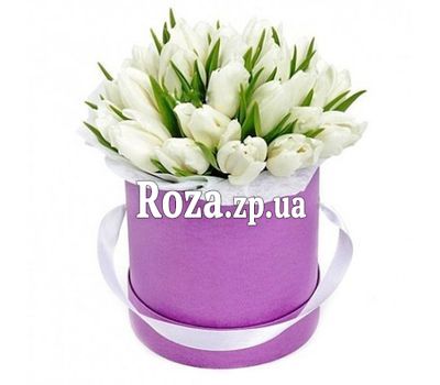 35 tulips in a hat box 35 tulips in a hat box