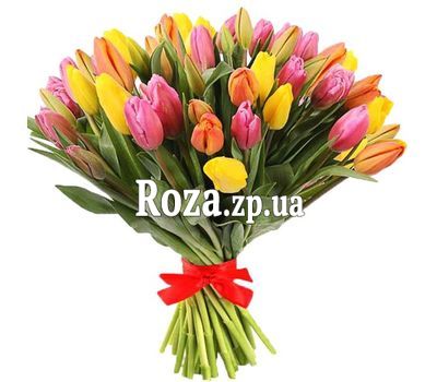 Large bouquet of tulips