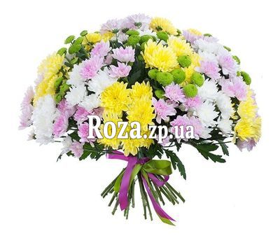 41 хризантема в букете 41 хризантема в букете