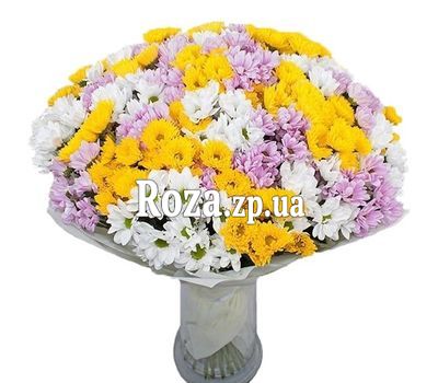 Большой букет кустовых хризантем Большой букет кустовых хризантем