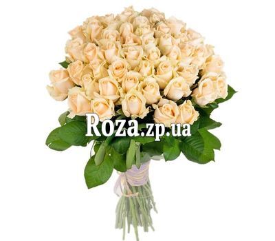 55 роз кремового цвета 55 роз кремового цвета
