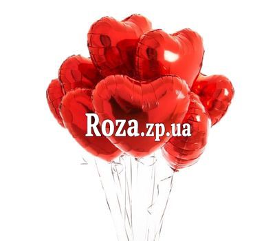 Фольгированные шары-сердца Фольгированные шары-сердца