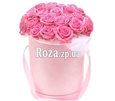 Коробка из розовых роз на подарок Коробка из розовых роз на подарок