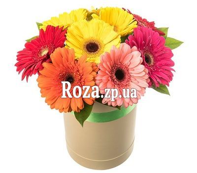 Коробочка с герберами Коробочка с герберами