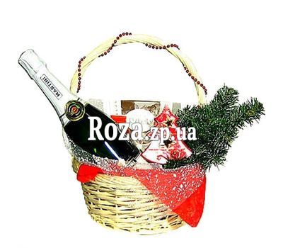 Корзинка с шампанским и рафаэлло Корзинка с шампанским и рафаэлло