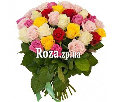 Beautiful bouquet of multi-colored roses Beautiful bouquet of multi-colored roses